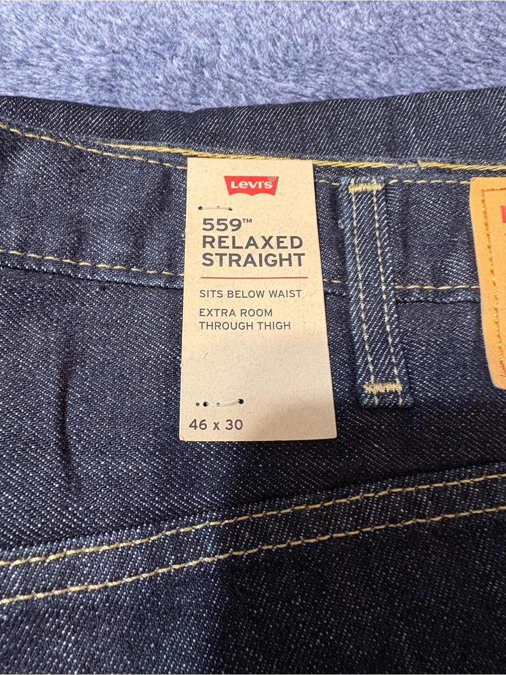 Levi's 559 Relaxed Straight Men's Jeans - Dark Blue